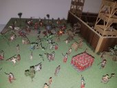 Atacul barbarilor asupra unui fort roman