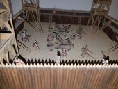 Atacul barbarilor asupra unui fort roman